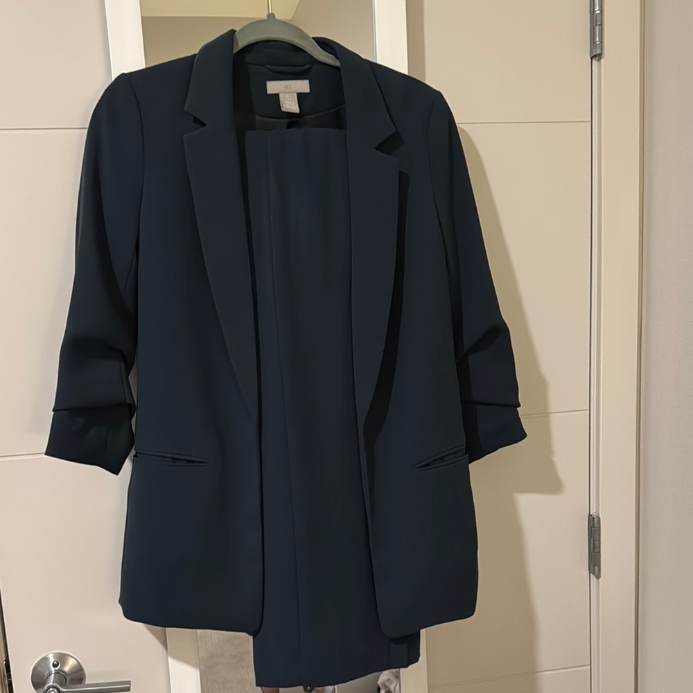 Dark teal Suit